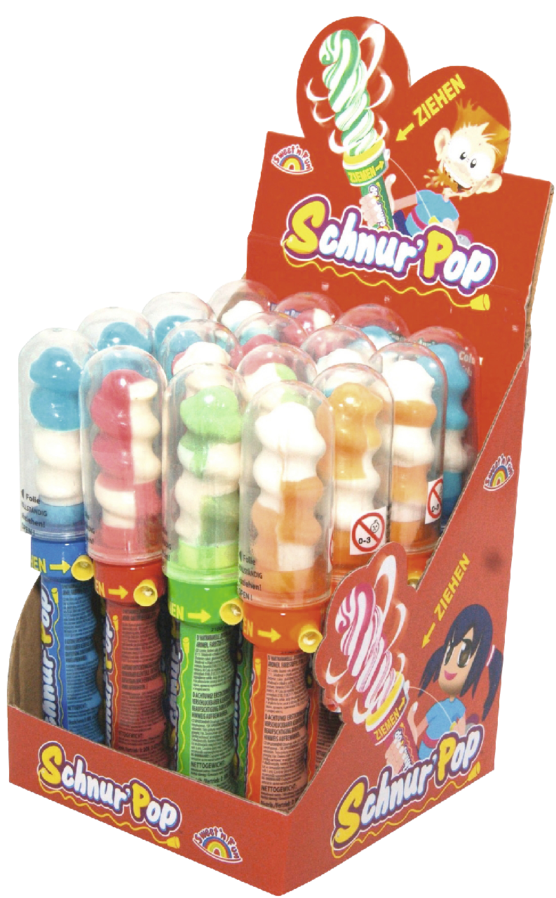 Schnur Pop Lízátko točicí 16 x 23 g