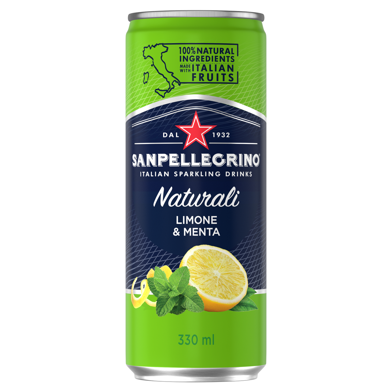 SAN PELLEGRINO Limone & Menta 24 x 330 ml
