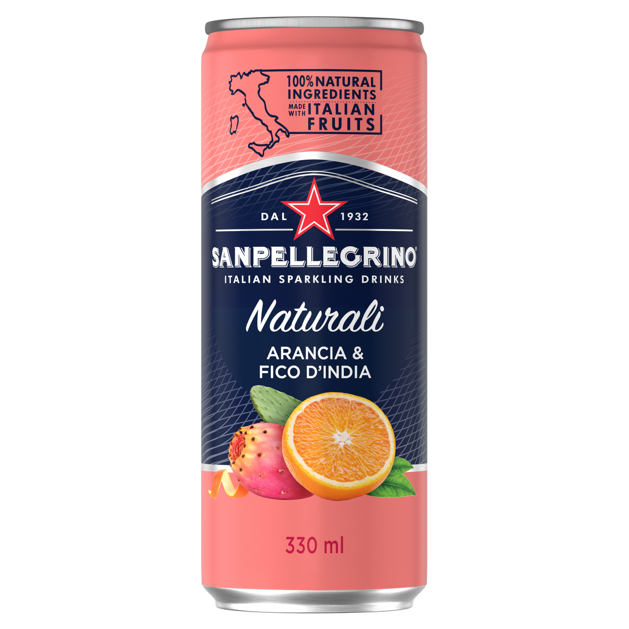 SAN PELLEGRINO pomeranč opuncie 24 x 330 ml