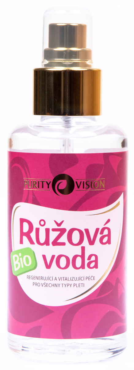 PURITY VISION Růžová voda BIO 100 ml