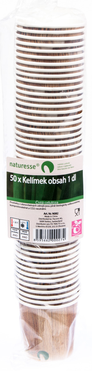 naturesse Kelímek 100 ml palmový list 50 ks