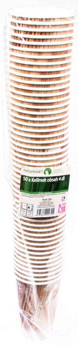 naturesse Kelímek 400 ml palmový list 50 ks