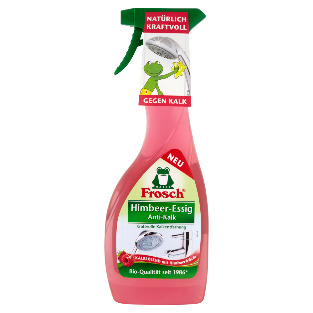 Frosch Čistič vodního kamene malina 500 ml