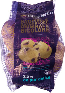 Brambory konzumní Blue Belle 50/75 FR čerstvé 2,5 kg