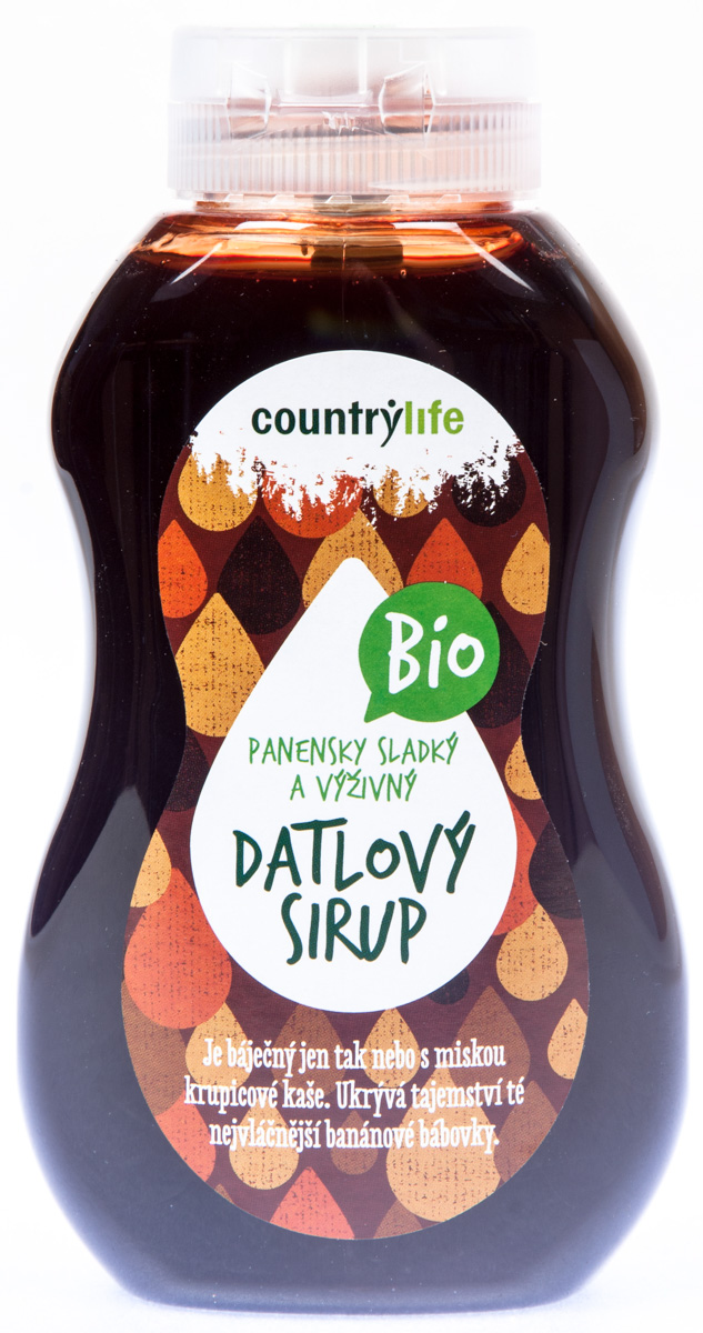 Country Life Sirup datlový BIO 250 ml