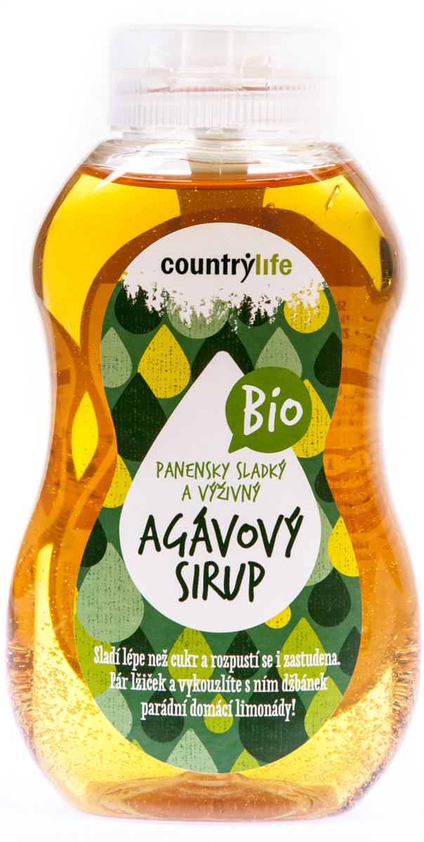 Country Life Sirup agávový BIO 250 ml