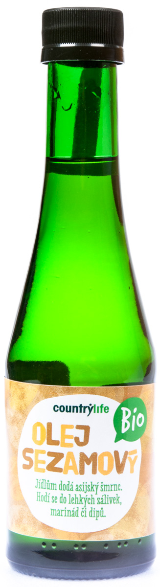 COUNTRY LIFE Olej sezamový BIO 200 ml