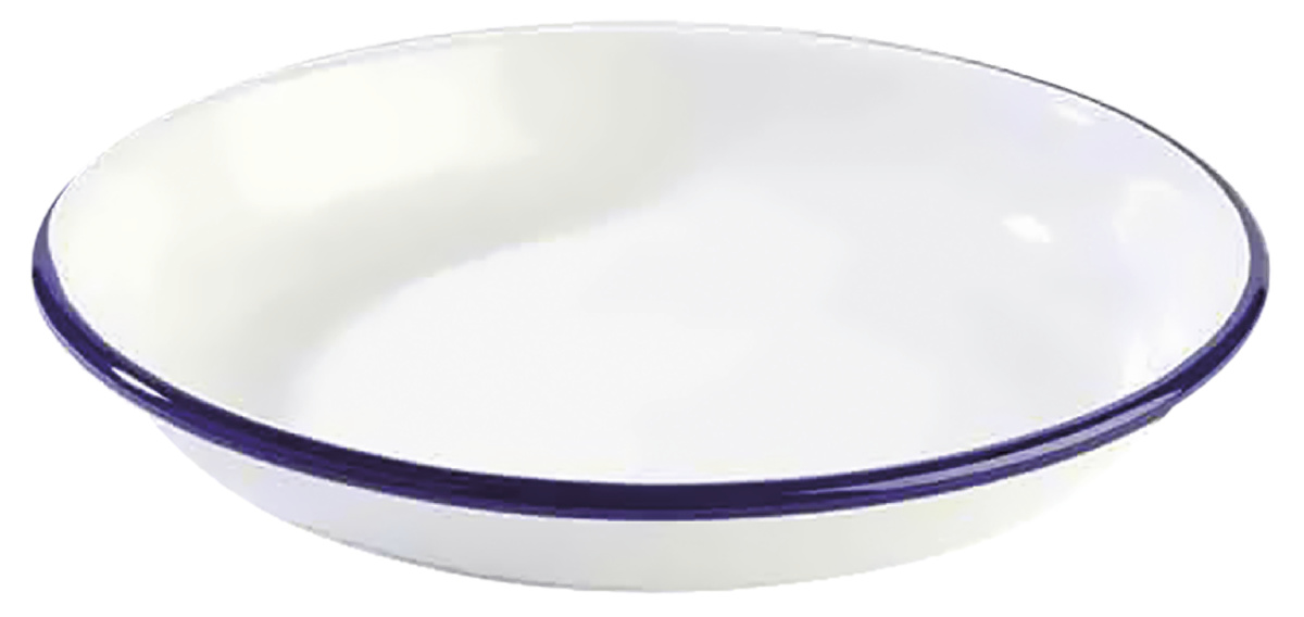 APS smalt Talíř hluboký 24 cm bílý 1 ks