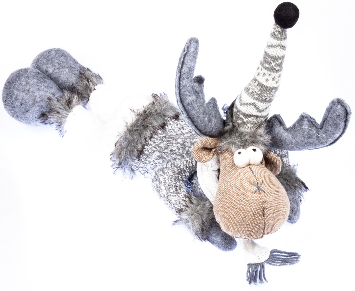 Tarrington House Sob ležící - vánoční dekorace 48 cm 1 ks