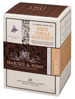 HARNEY&SONS Čaj White vanilla grapefruit 50 g