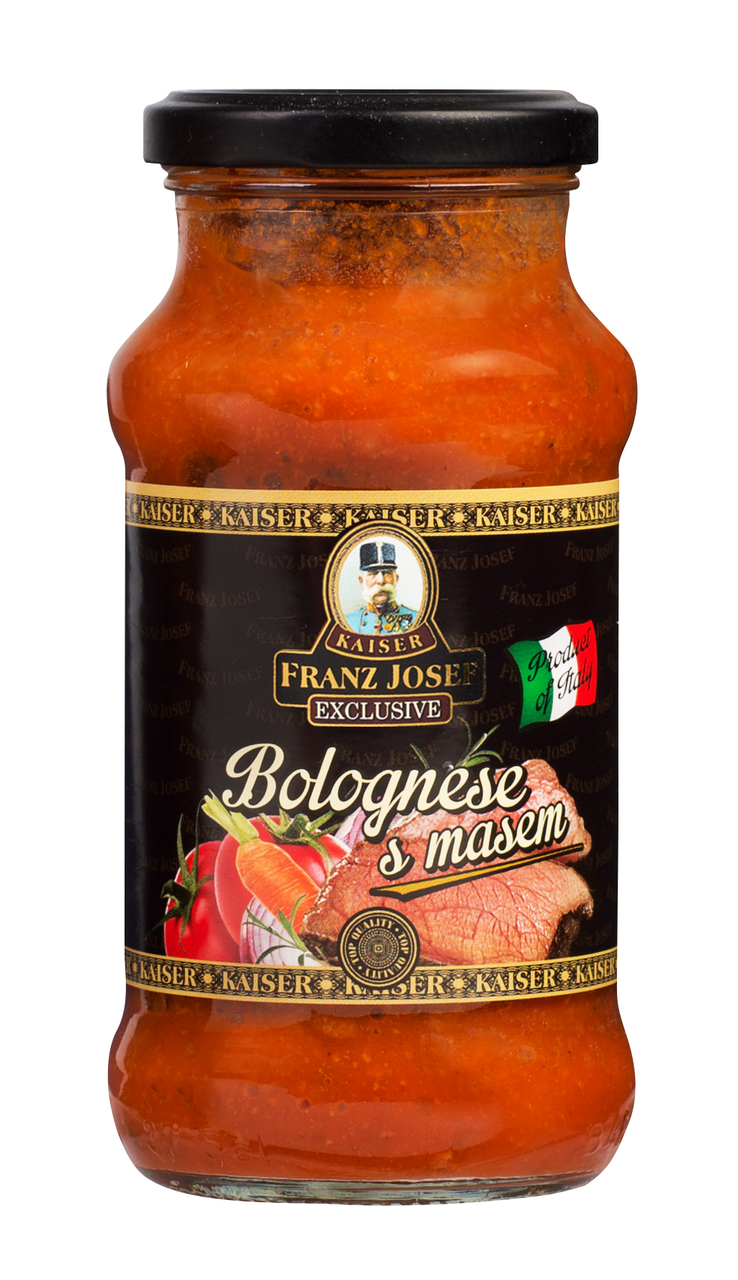 FRANZ JOSEF KAISER Omáčka na těstoviny Bolognese 370 ml