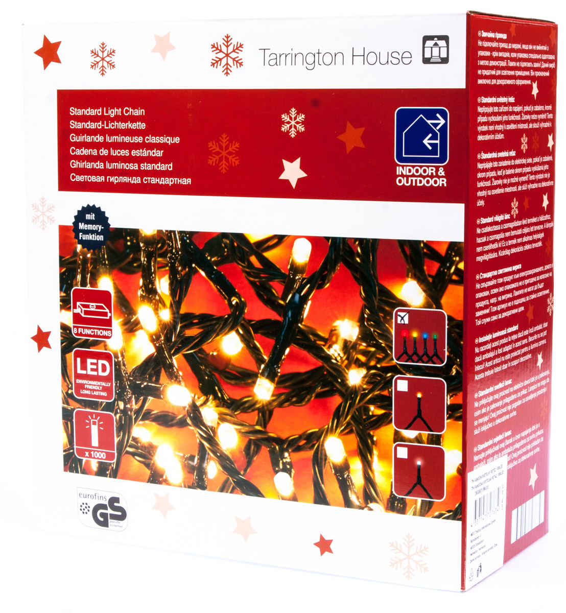 Řetěz světelný Tarrington House 1000LED bílý 1 ks