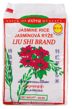 LIU SHI Rýže jasmínová 18 kg
