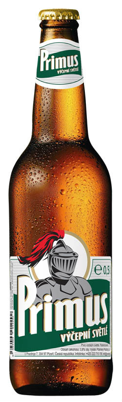 Primus Pivo světlé výčepní 20 x 500 ml vratná láhev