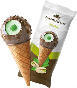 Imperium Pistácie kornout mraž. 18 x 110 ml