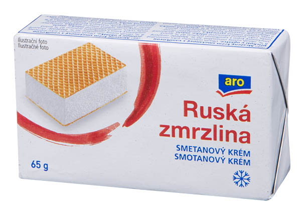 aro Ruská zmrzlina smetanová mraž. 28 x 180 ml