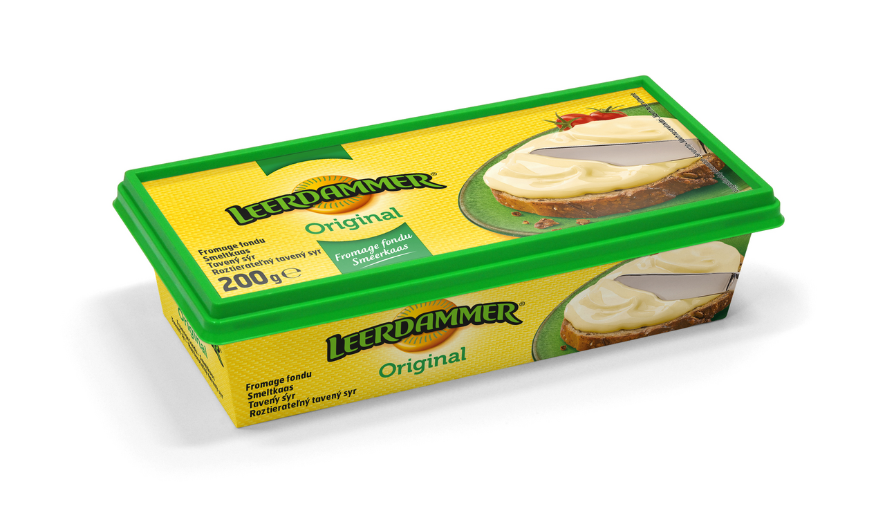 LEERDAMMER sýr tavený chlaz. 200 g