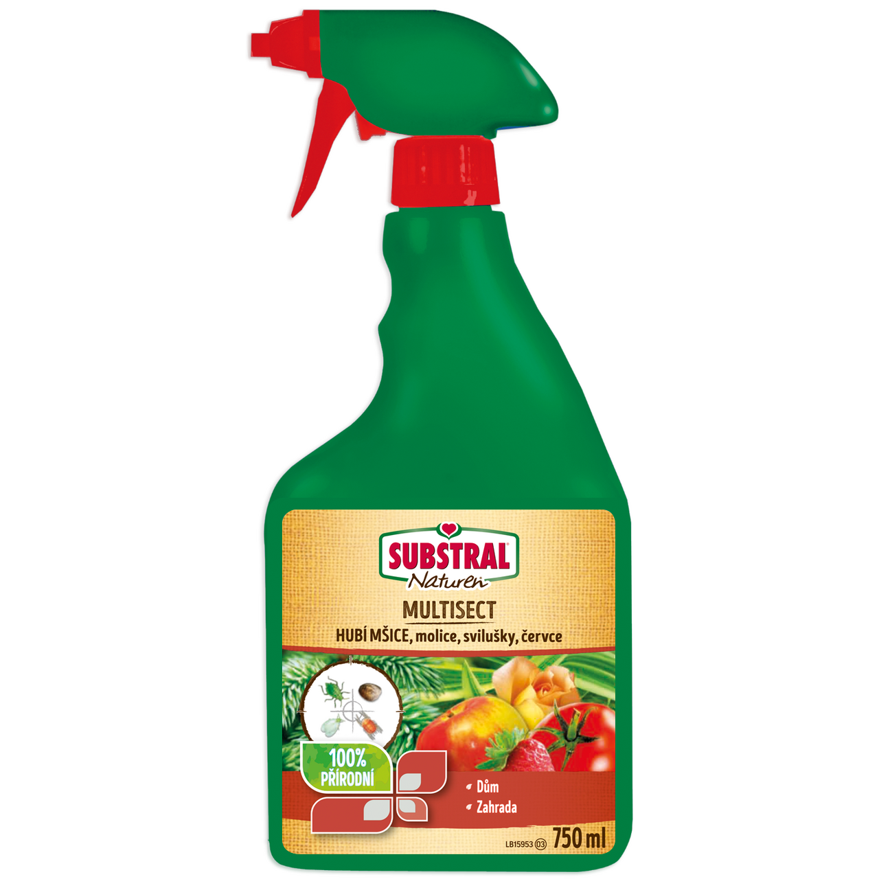 Multisect Postřik mšice, molice Substral Naturen 750ml 1 ks
