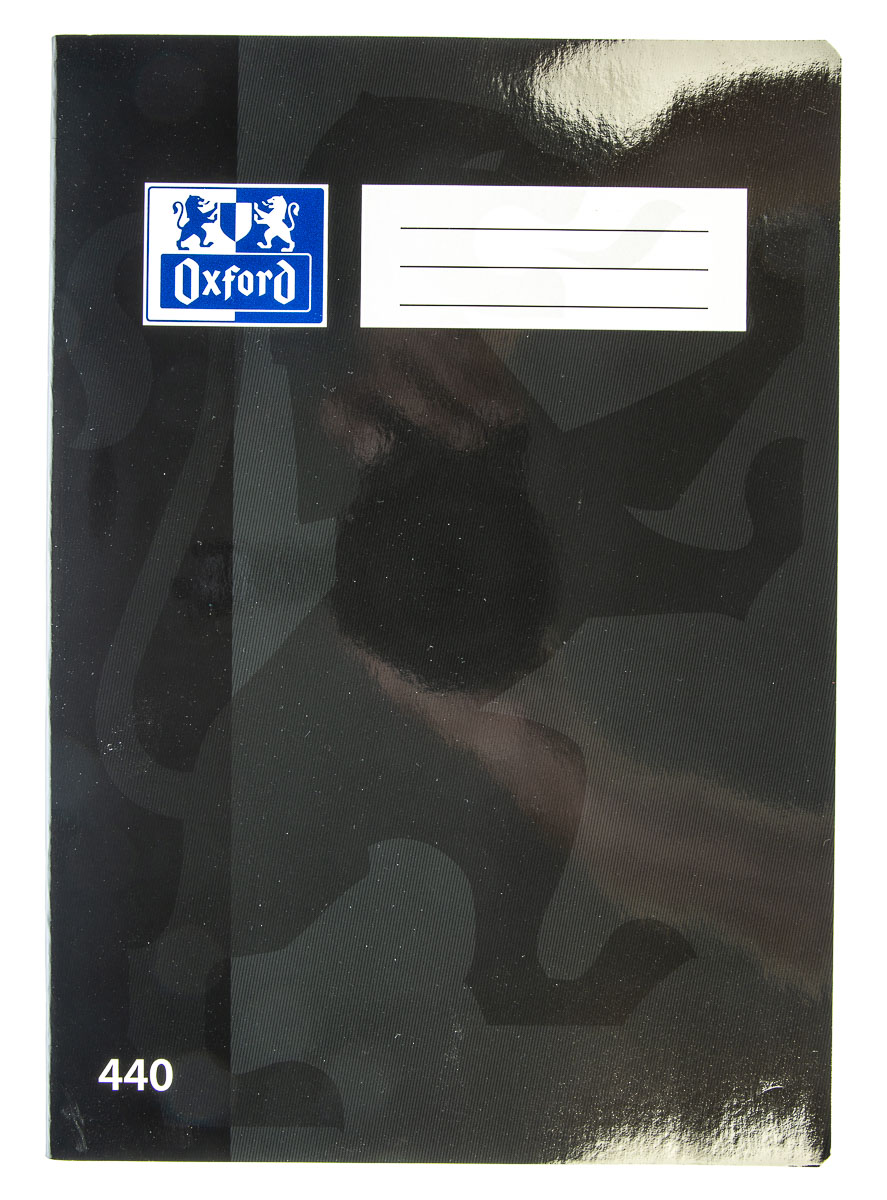 OXFORD Sešit školní 440 A4 40 L čistý mix barev 1 ks