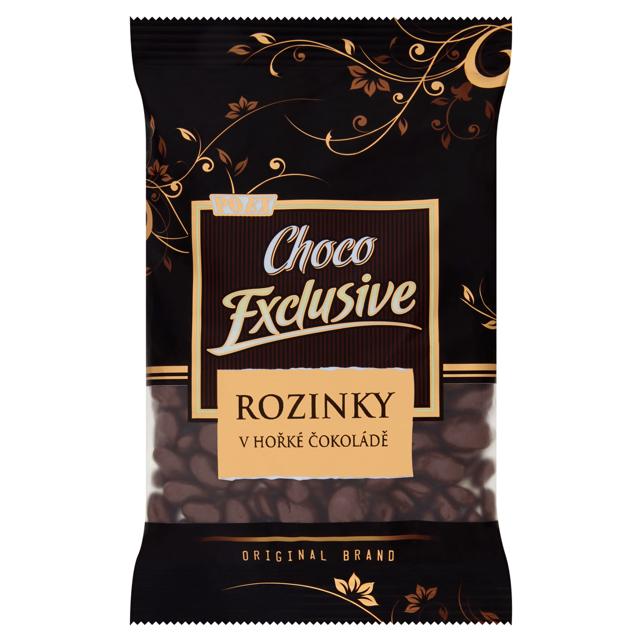 POEX Rozinky v hořké čokoládě 200 g