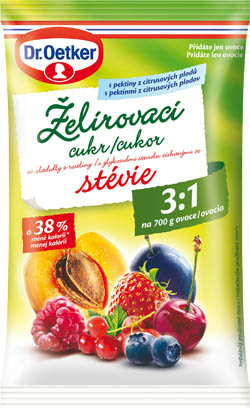 Dr. Oetker Cukr želírovací se stévií 4 x 250 g