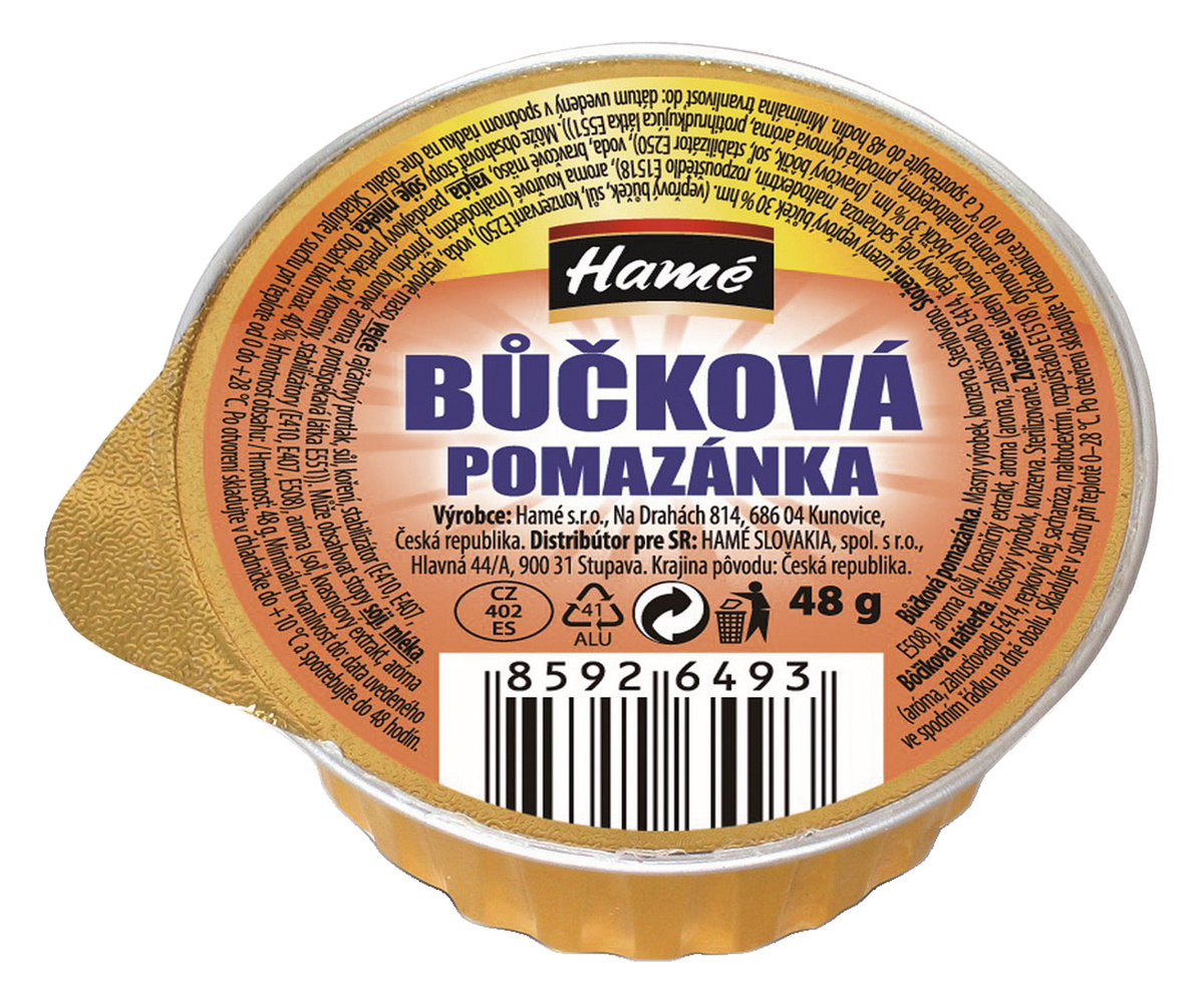 Hamé Pomazánka bůčková 24 x 48 g