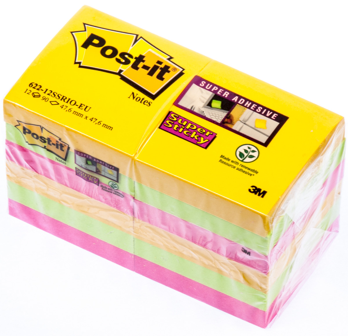 POST-IT SS Rio Bloček 51 x 51 mm 90 L 12 ks