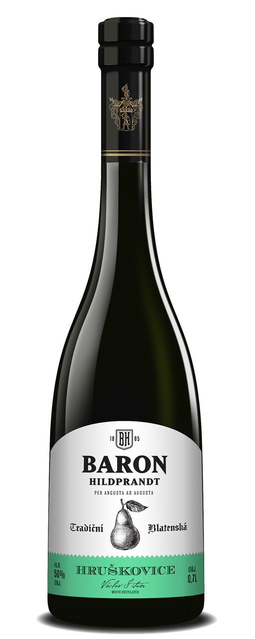 BARON HILDPRANDT Hruškovice 50% 700 ml