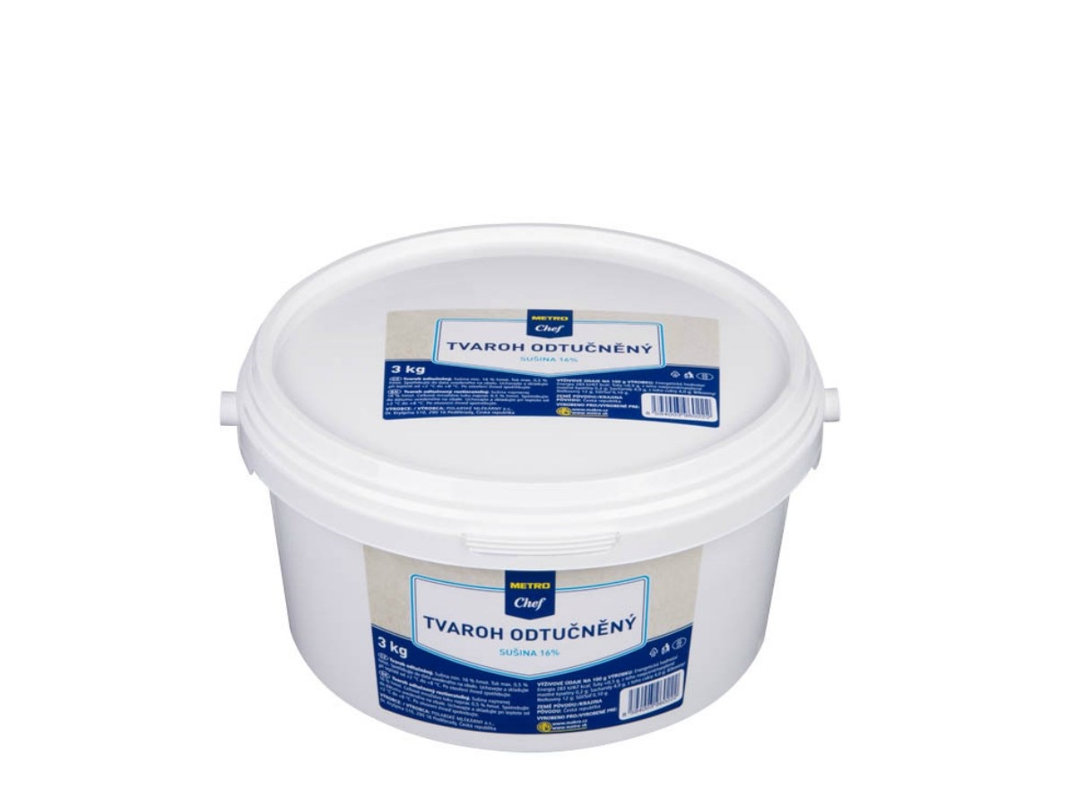 METRO Chef Tvaroh měkký 16 % chlaz. 3 kg 