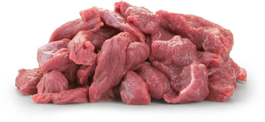 Libové nudličky z hovězího ořechu volně ložené chlaz. váž. cca 8 kg vlastní výroba