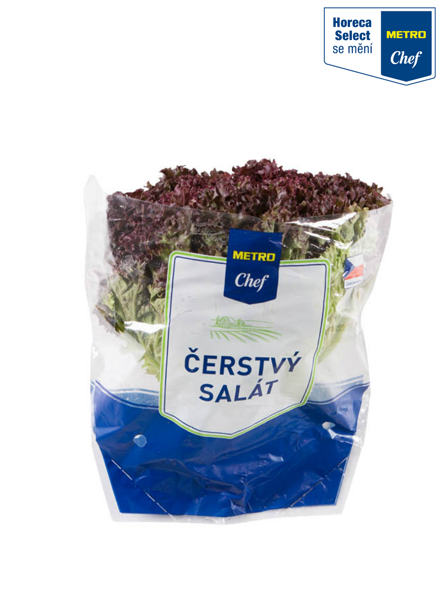 METRO Chef Salát Lollo Rosso I. CZ čerstvý 1 ks