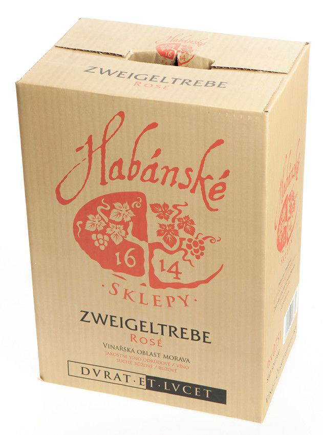 Habánské sklepy Zweigeltrebe Rosé jakostní 6 x 750 ml