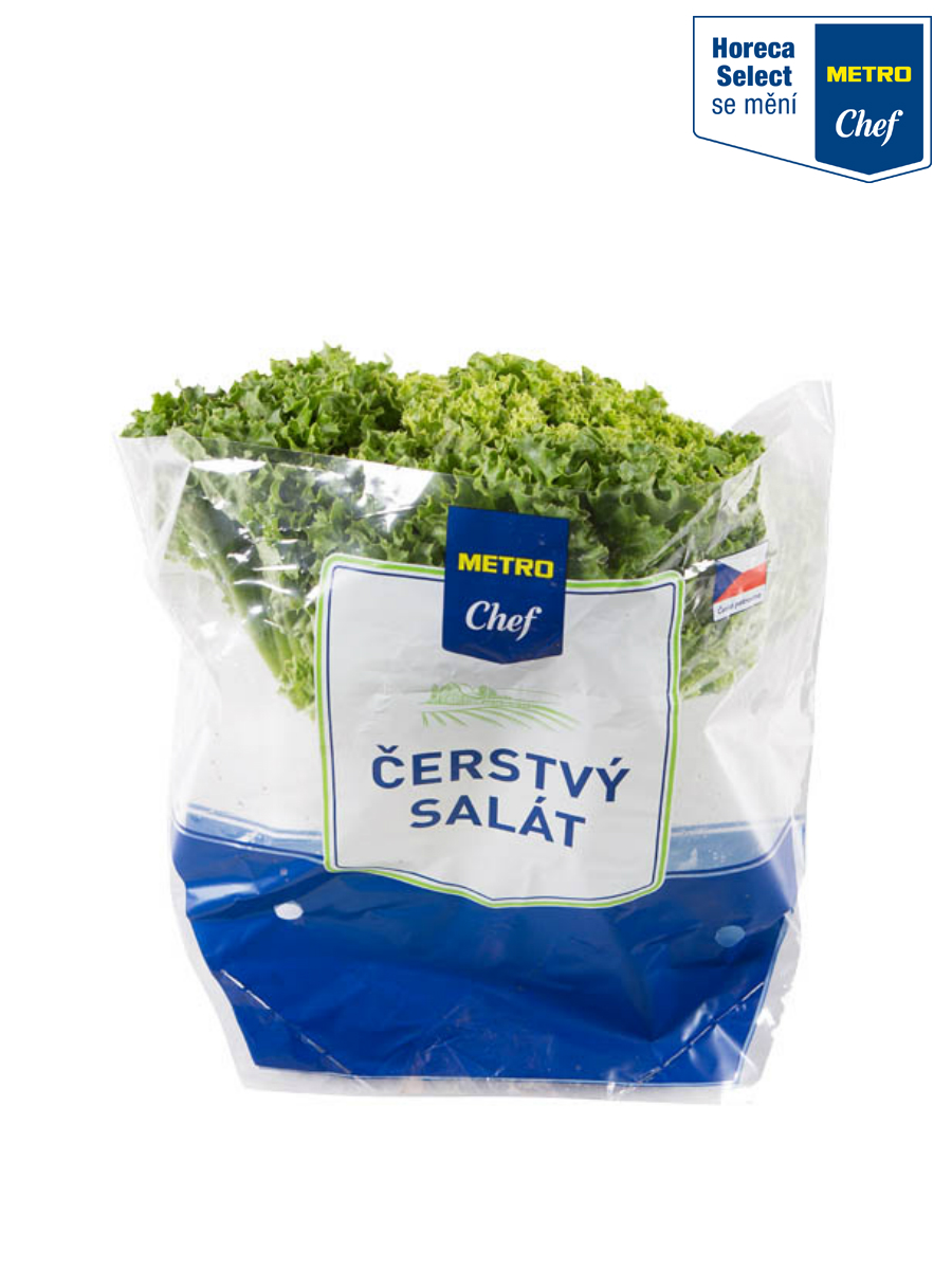 METRO Chef Bio Salát Lollo Biondo I. CZ čerstvý 1 ks