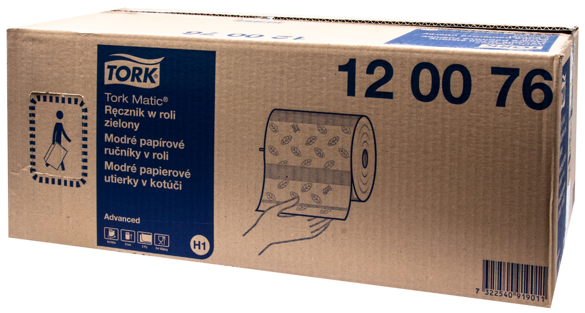 TORK Ručníky v roli 150 m zelené 6 ks