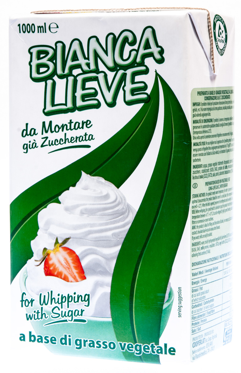 Bianca Krém rostlinný slazený 26% chlaz. 1 l