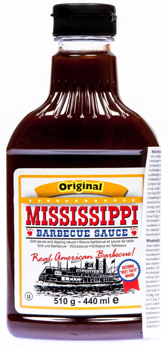 MISSISSIPPI BBQ omáčka Original 510 g