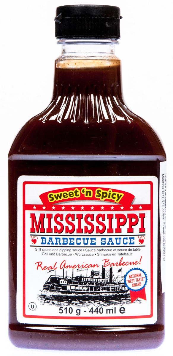 MISSISSIPPI BBQ omáčka Sweet / Spicy 510 g