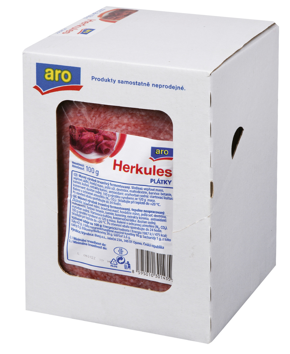 aro Herkules plátky chlaz. 8 x 100 g