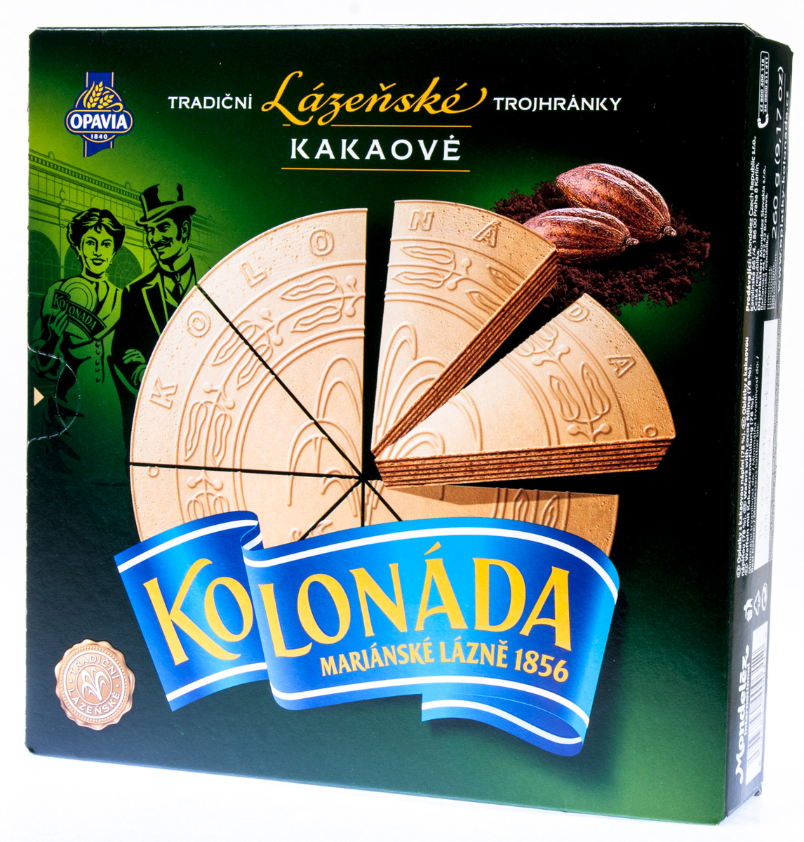 OPAVIA Kolonáda Lázeňské oplatky trojhránky 200 g