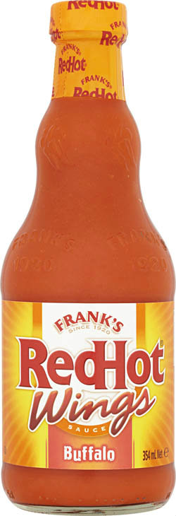 FRANK'S Red Hot Buffalo Wings chilli omáčka 354 ml