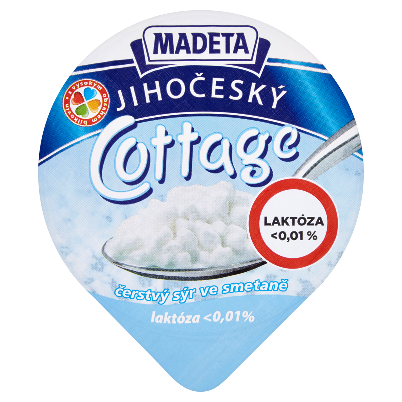 MADETA Jihočeský Cottage sýr bez laktózy chlaz. 150 g