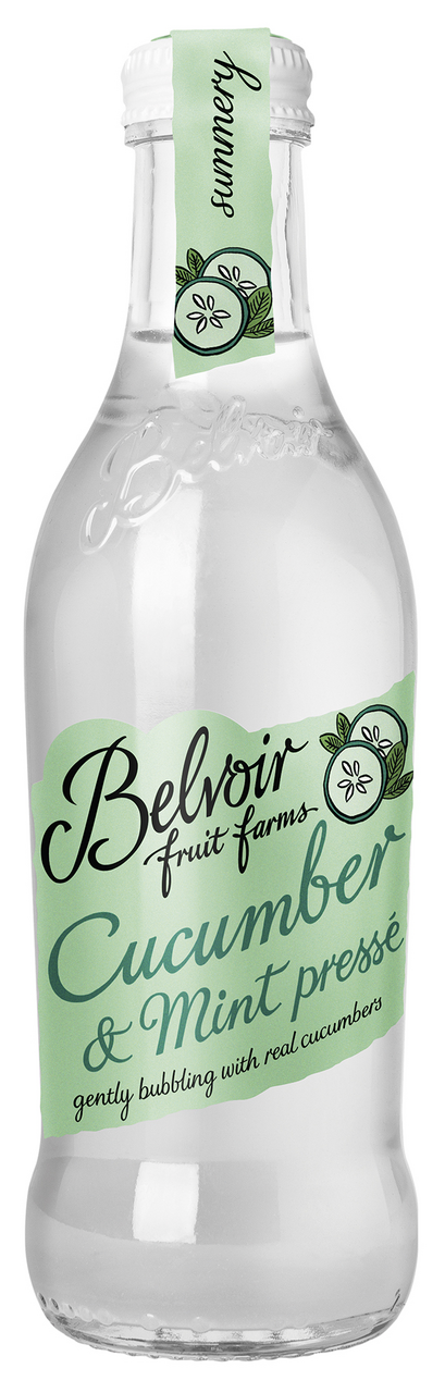 Belvoir Limonáda Cucumber Mint / okurka máta 12 x 250 ml