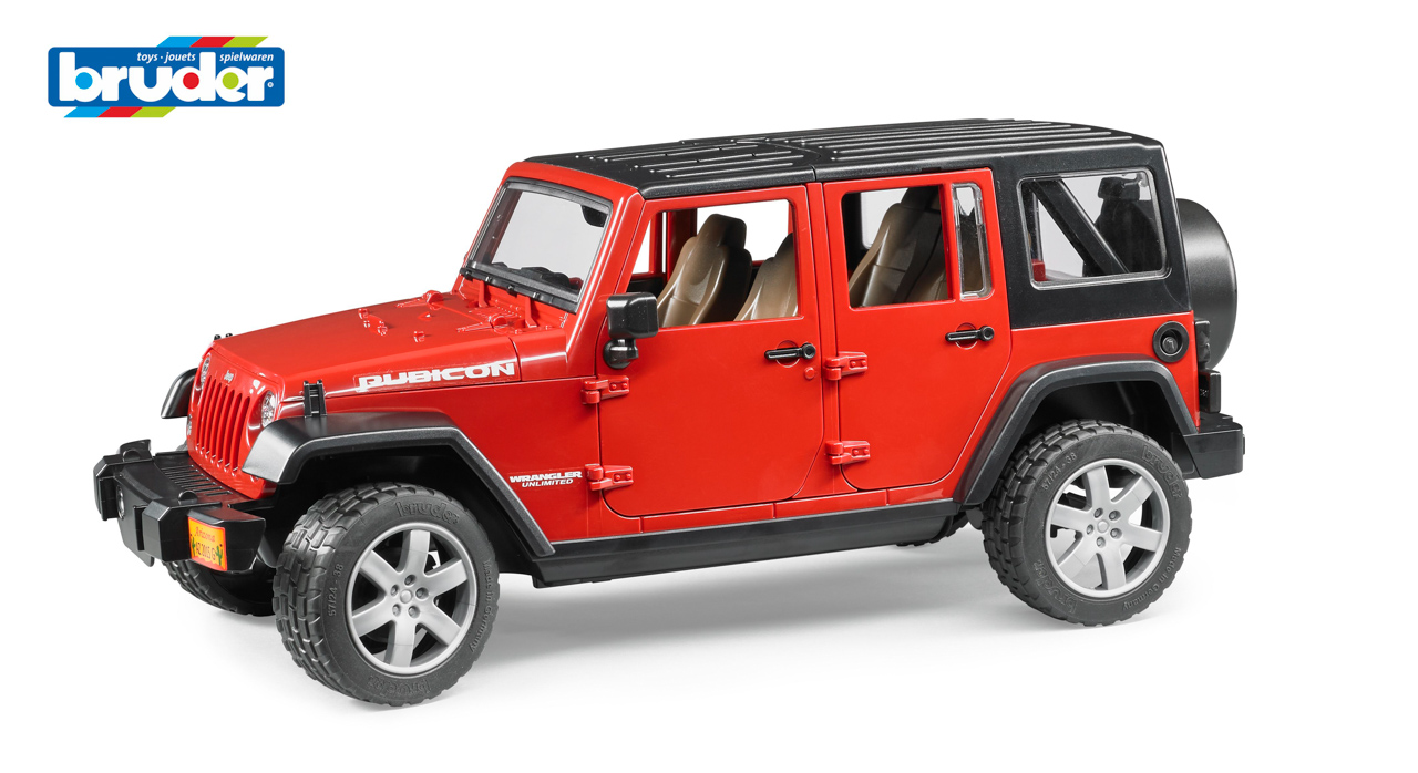 Bruder Auto Jeep Wrangler 1:16, 1 ks