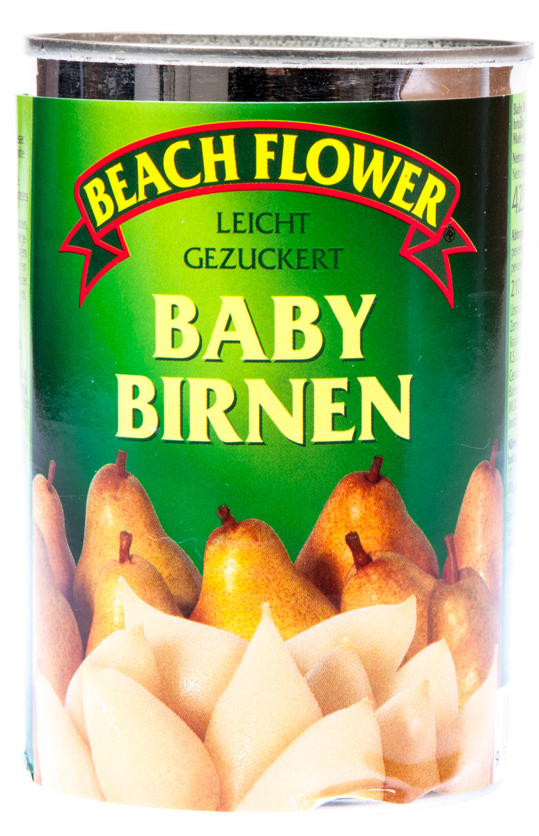 BEACH FLOWER Hrušky baby 425 g