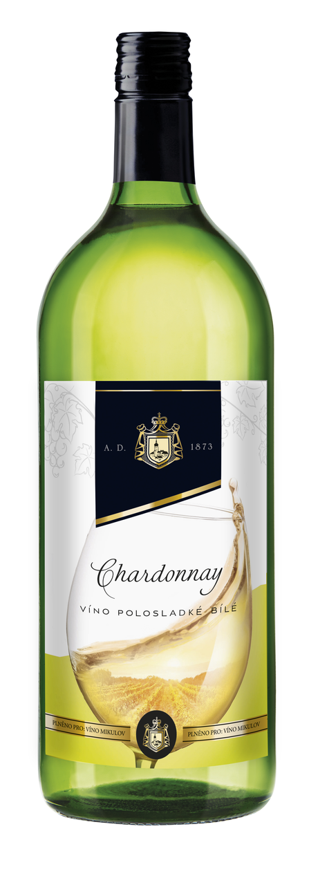 VÍNO MIKULOV Chardonnay 6 x 1 l