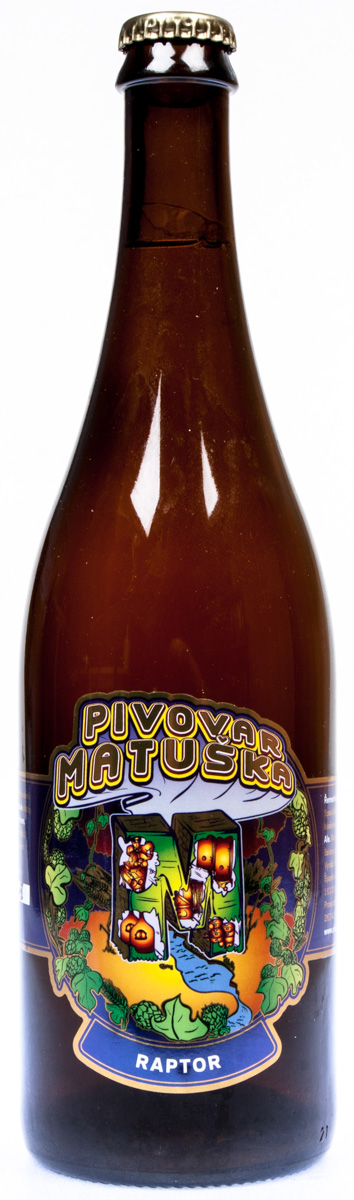PIVOVAR MATUŠKA Pivo 15° Raptor 750 ml