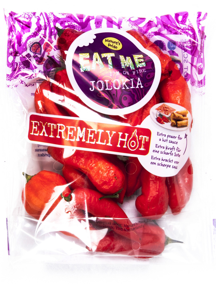 Feferonky Naga/Bhut Jolokia čerstvé 50 g