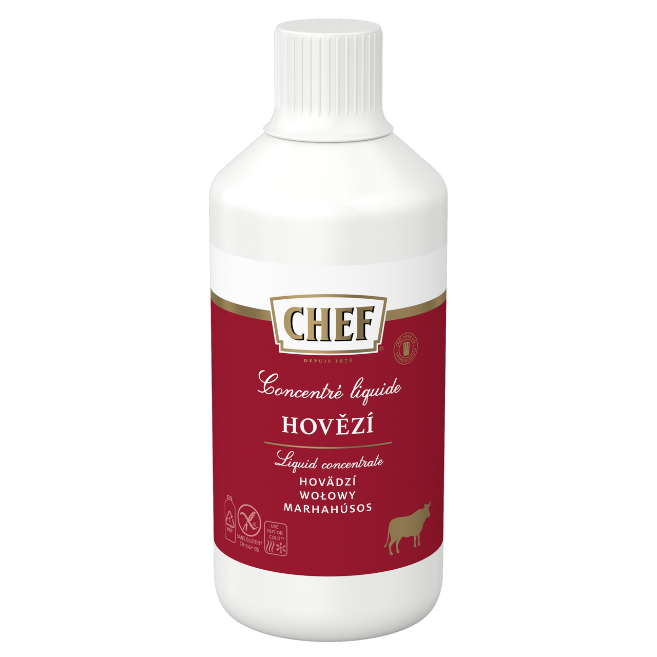 Chef Koncentrát hovězí tekutý 1 l