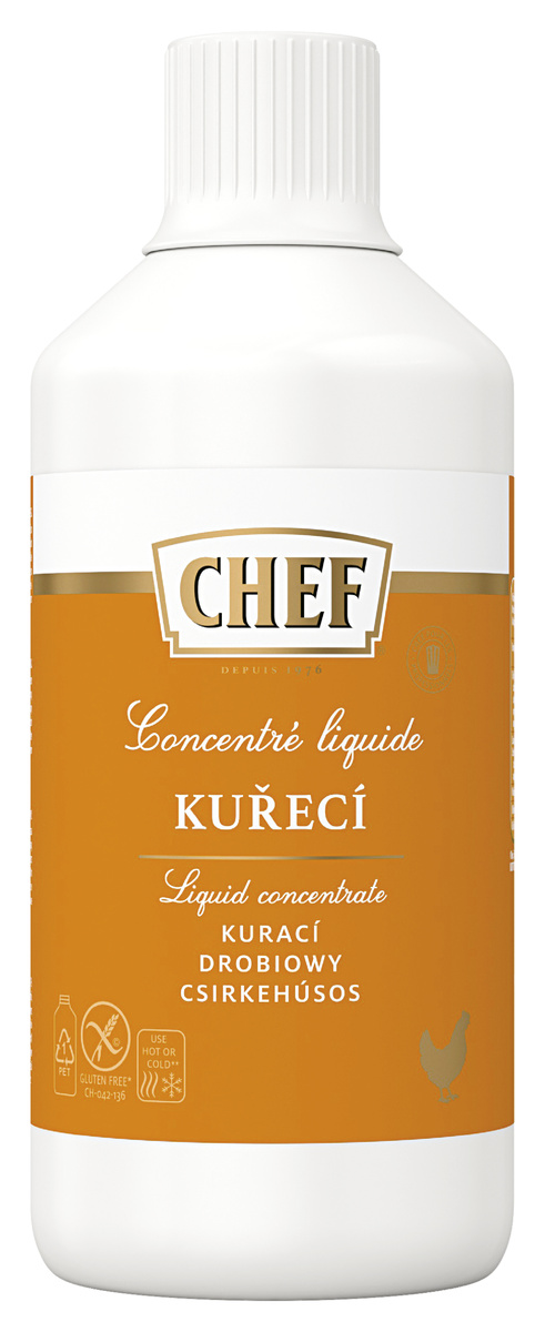 Chef Koncentrát kuřecí tekutý 1 l