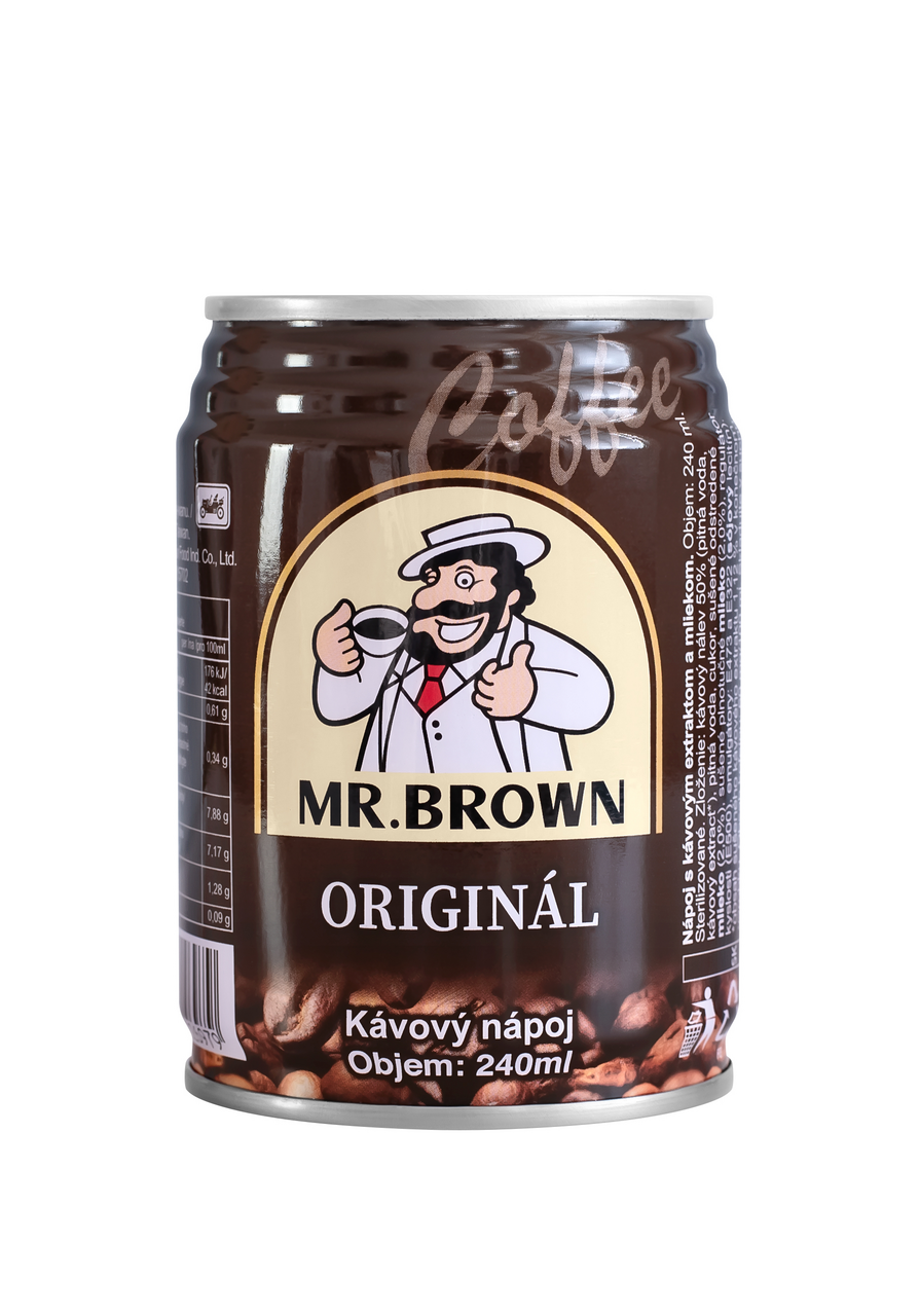 MR.BROWN Ledová káva Classic 6 x 240 ml
